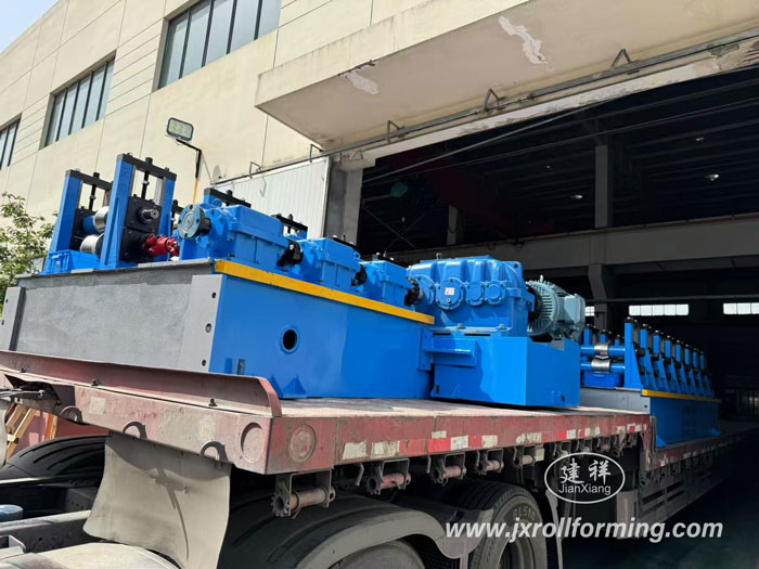 2 Sets Solar C Channel Roll Forming Machine Delivery to Shanxi Customer in China