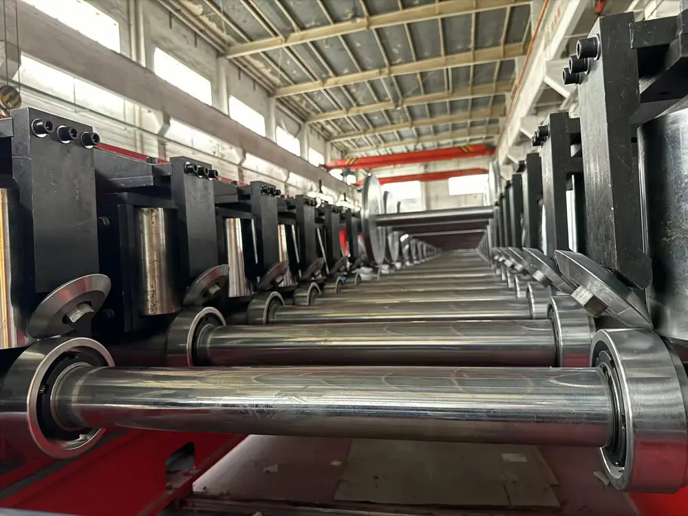 Cable tray production line