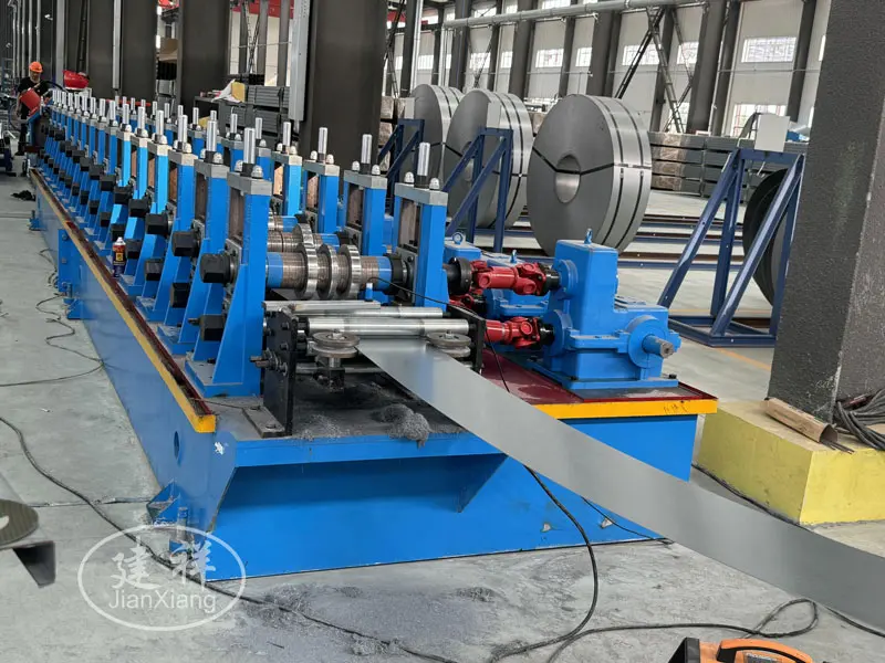 Solar C Channel Steel Support Forming Machine