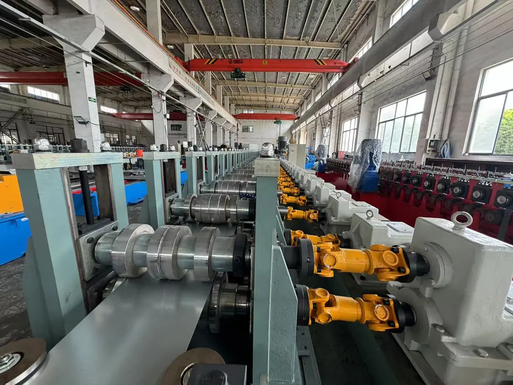 Solar Top Hat Channel Main Forming Machine 