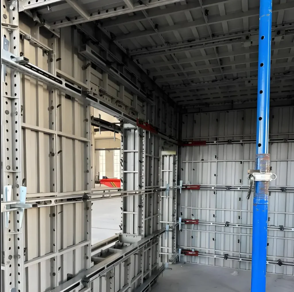 steel formwork application